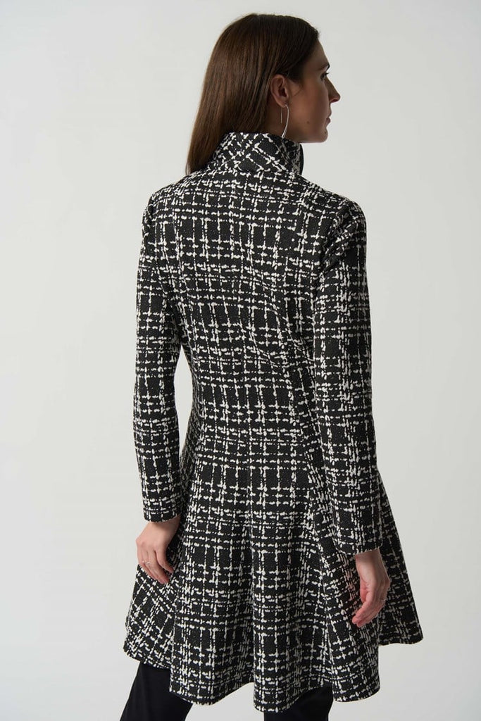 Marion Plus Size Plaid Coat by Designer Joseph Ribkoff 233167