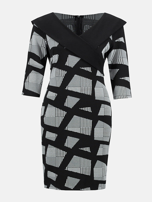 Frances Plus Size Dress by designer Joseph Ribkoff 233295