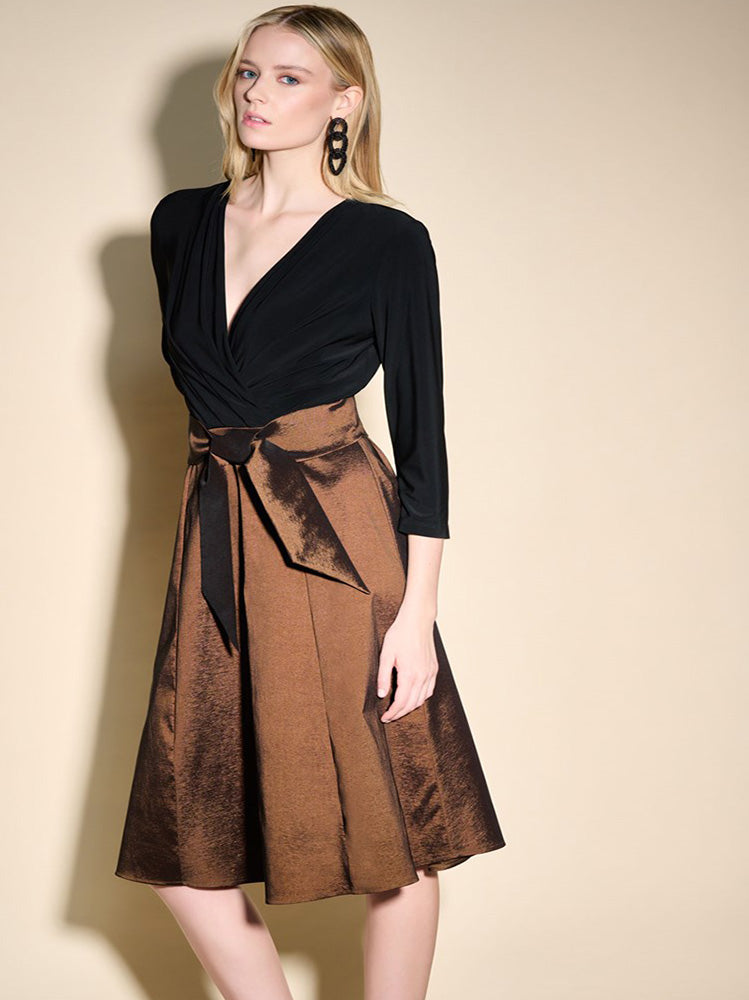 Sinoa Plus Size Fit & Flare Dress by Designer Joseph Ribkoff 233739