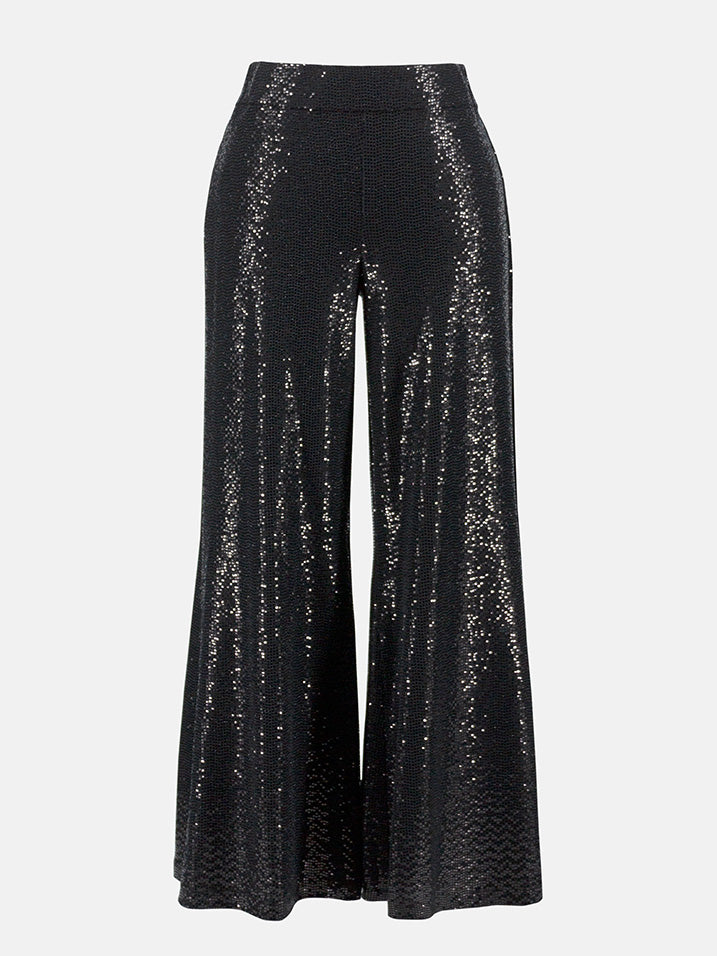 Juliet Plus Size Sequin Evening Pant by designer Joseph Ribkoff 234239