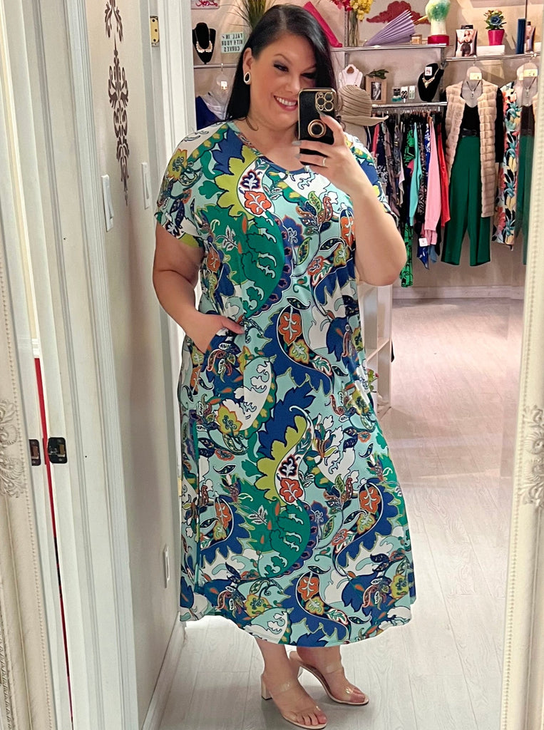 Salma Plus Size Maxi Dress