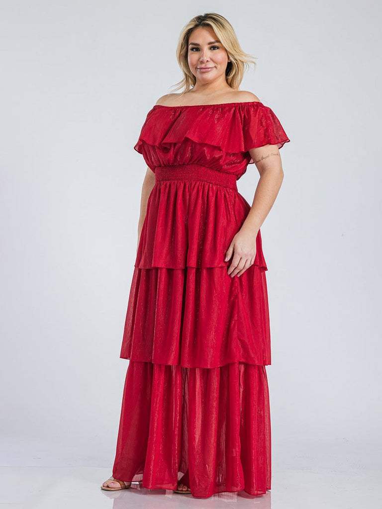 Lena Plus Size Formal Dress