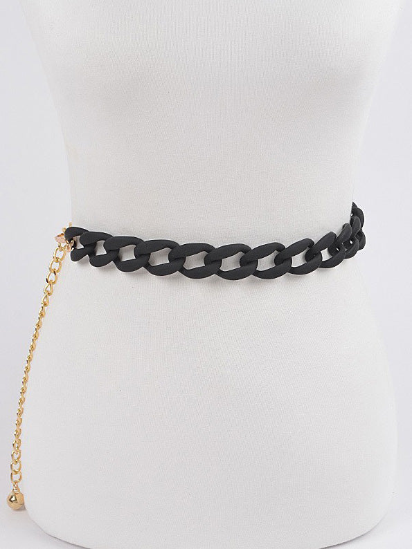 Plus Size Chain Link Belt