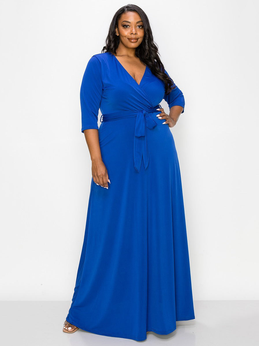 Plus Royal Blue Dress Discount | bellvalefarms.com